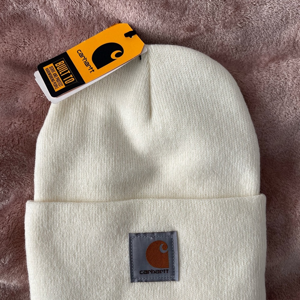 Carhartt Knit Beanie in Winter White